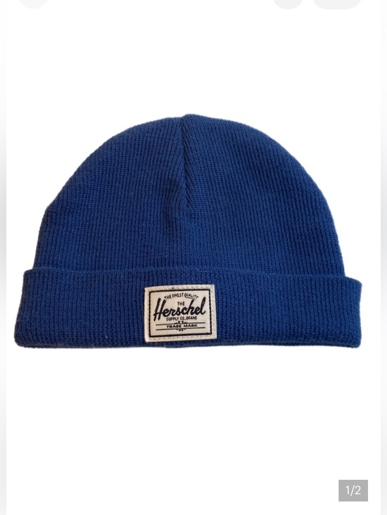 Herschel Supply Company Other - NWOT Herschel Blue Baby Knit Beanie 6-18 Months